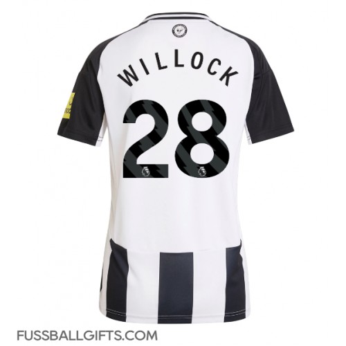 Newcastle United Joe Willock #28 Fußballbekleidung Heimtrikot Damen 2024-25 Kurzarm